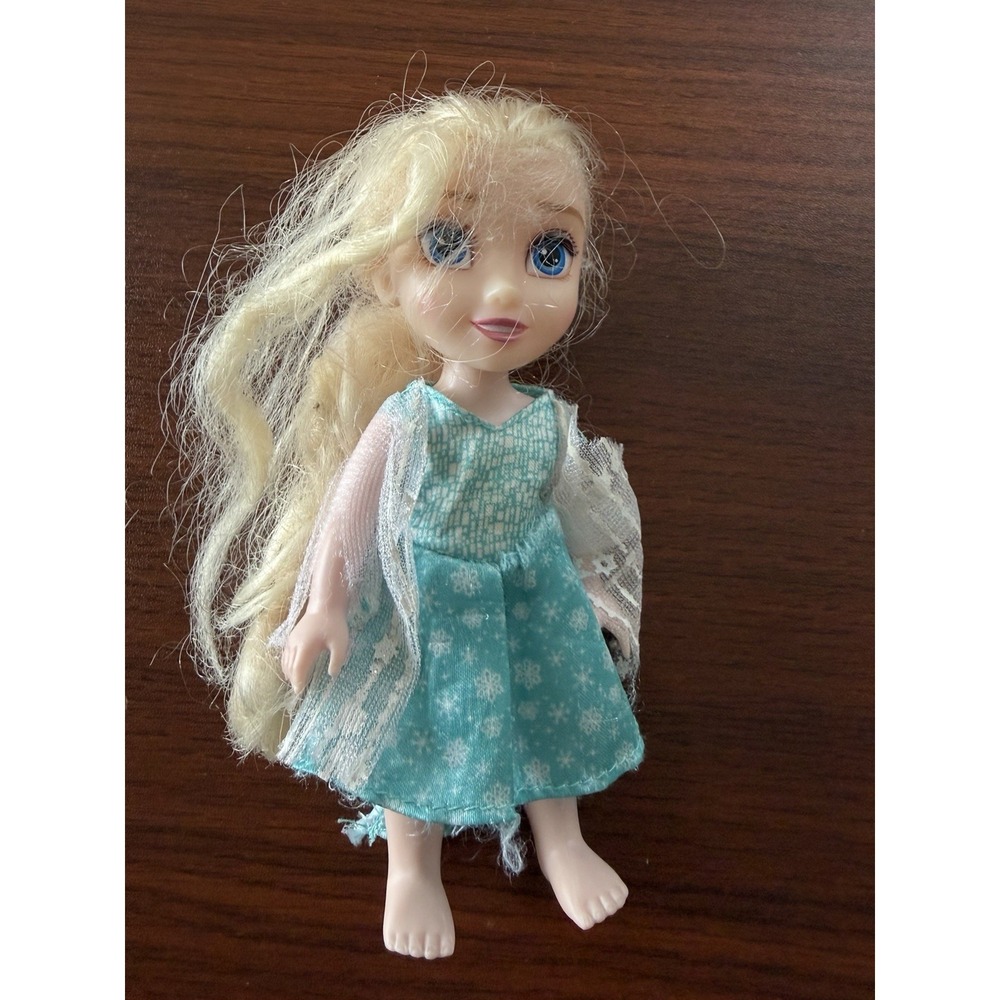 Jakks Pacific Frozen Petite Else Princess Mini Toddler Elsa Doll 6"